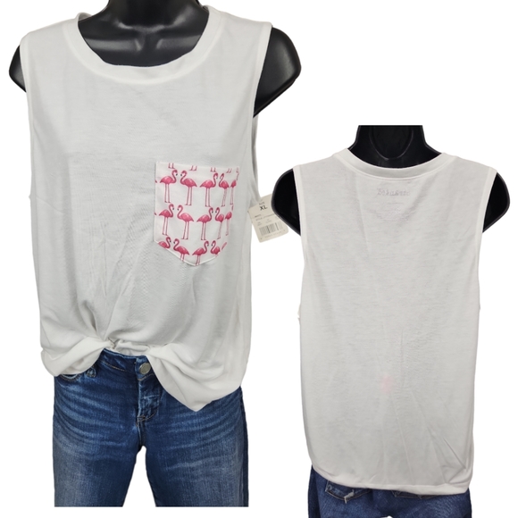 Stranded Flamingo Pocket Tank - Picture 3 of 10